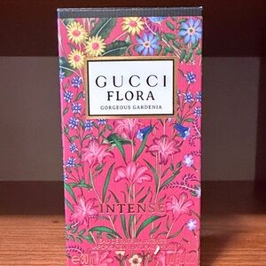 Gucci Flora Gorgeous Gardenia Intense Box - Pink and Green